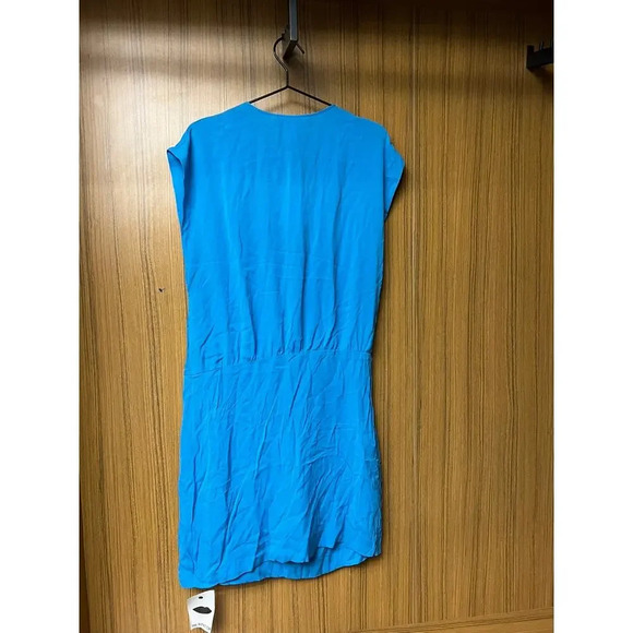 NWT Diane Von Furstenberg Blue Midi Dress - Picture 5 of 5